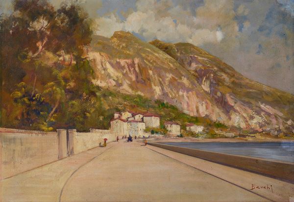 Annunzio Barchi - Road on the seafront