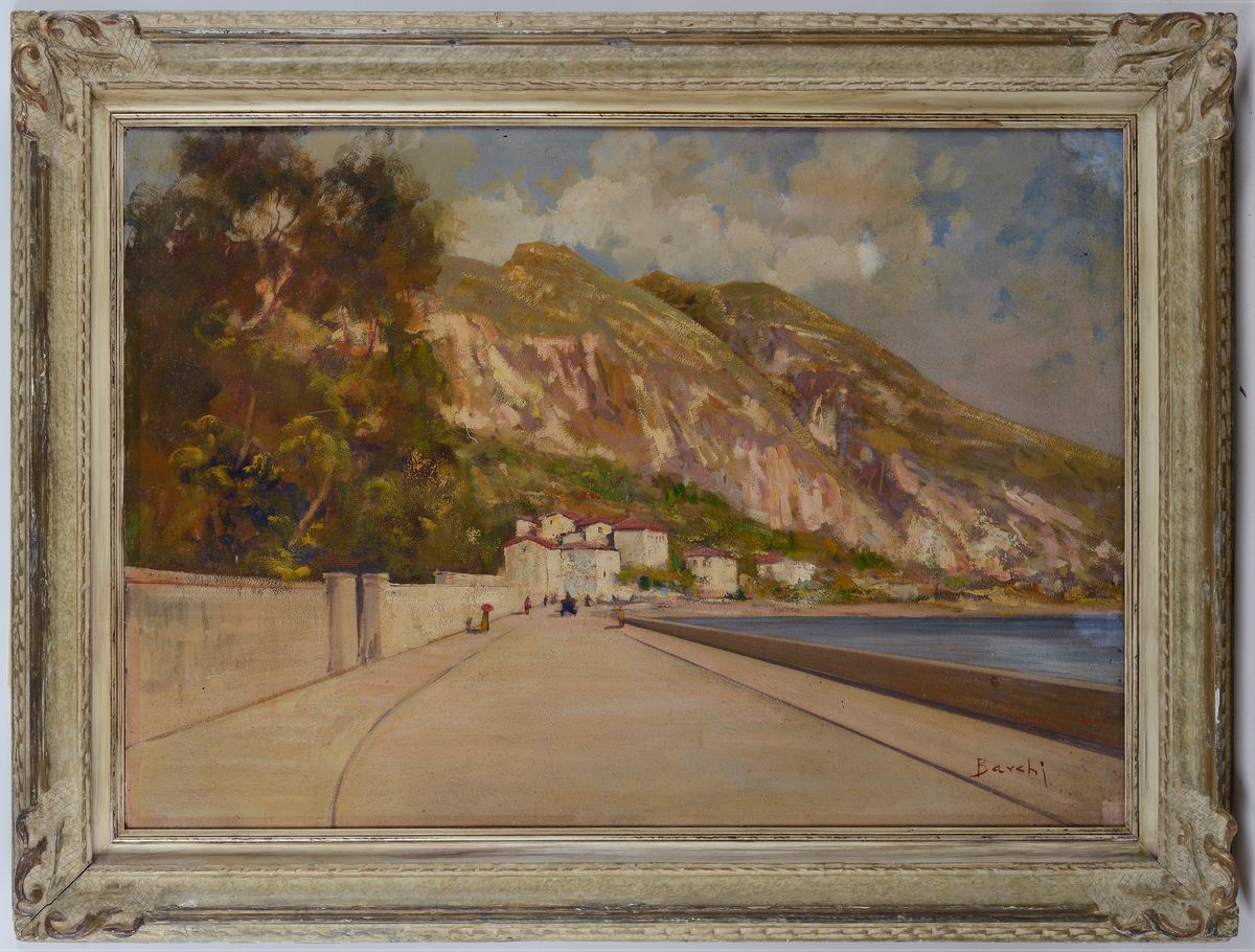 Annunzio Barchi - Strada sul Lungo Mare