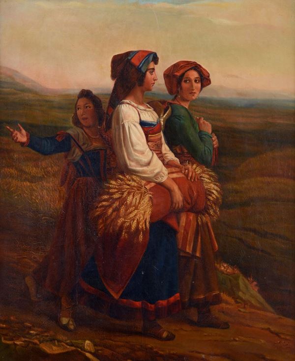 Anonimo, XIX sec. - Gleaners
