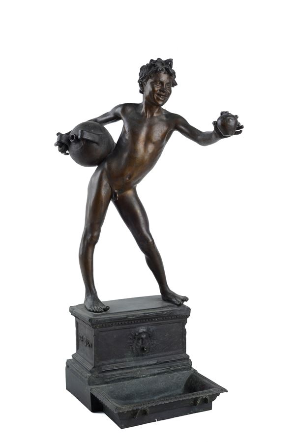 Vincenzo Gemito : Dipper  - Auction AUTHORS OF XIX AND XX CENTURY - II - Galleria Pananti Casa d'Aste