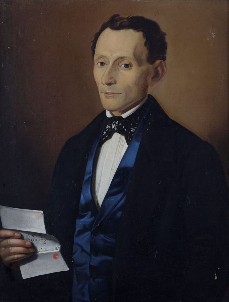 Anonimo, XIX Sec. - Ritratto di Carlo Masucci