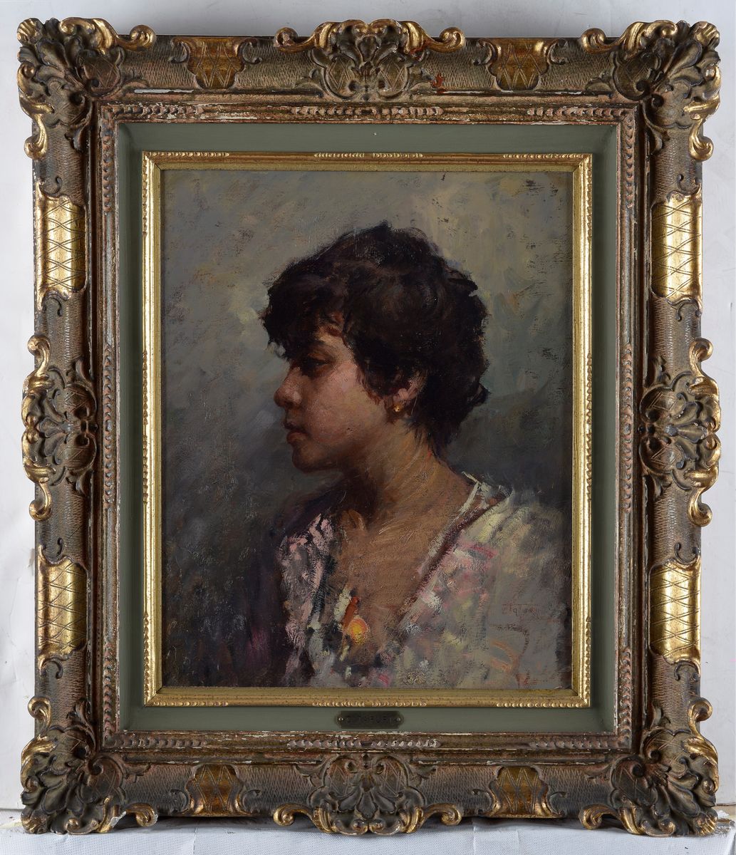 Clemente Tafuri - Ritratto di Ragazza
