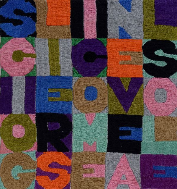 Alighiero Boetti - Sciogliersi come neve al sole