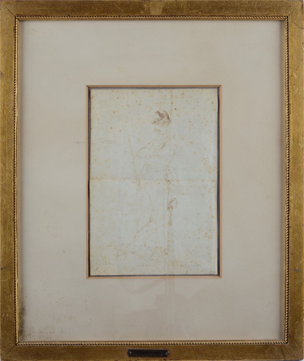Attr. a Giovanni Fattori - Soldato Austriaco