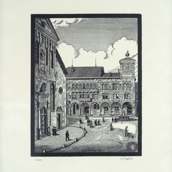 Anonimo, XX sec. - Square