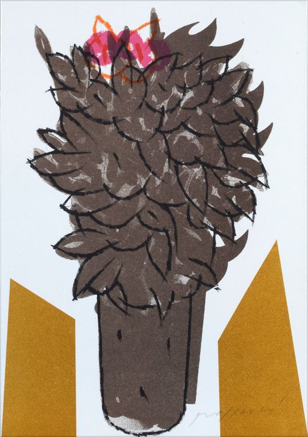 Concetto Pozzati : Without title  - Screen printing - Auction CONTEMPORARY ART - Galleria Pananti Casa d'Aste