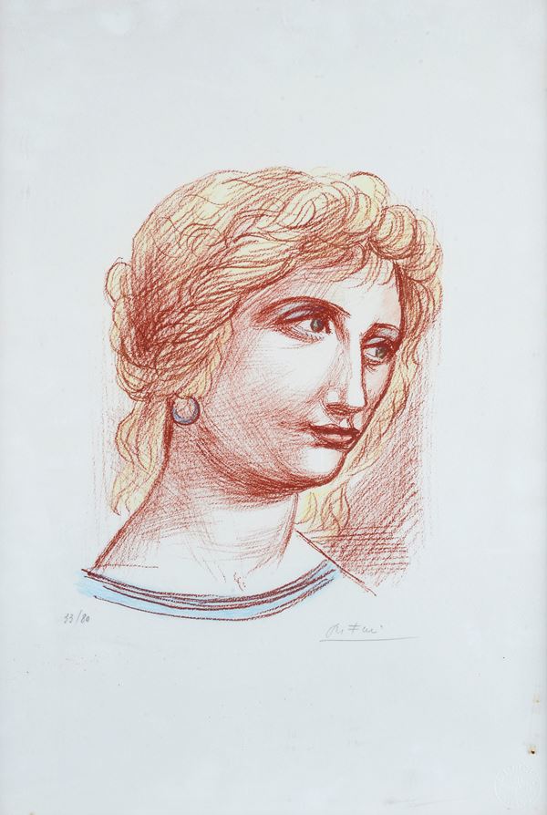 Achille Funi - Head