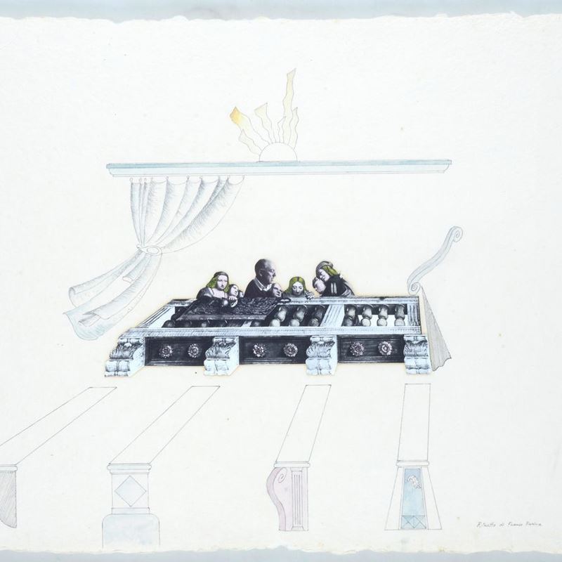 Luciano Celli - Ritratto di Franco Farina