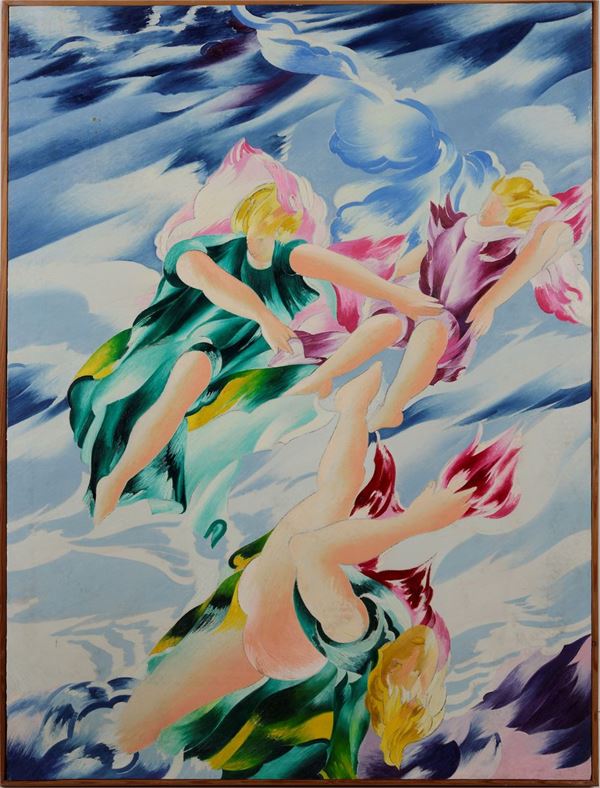 Umberto Buscioni - Caduta degli angeli ribelli