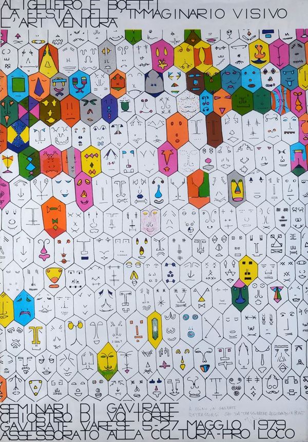 Alighiero Boetti - La festa dell'immaginario visivo - L'art ventura 