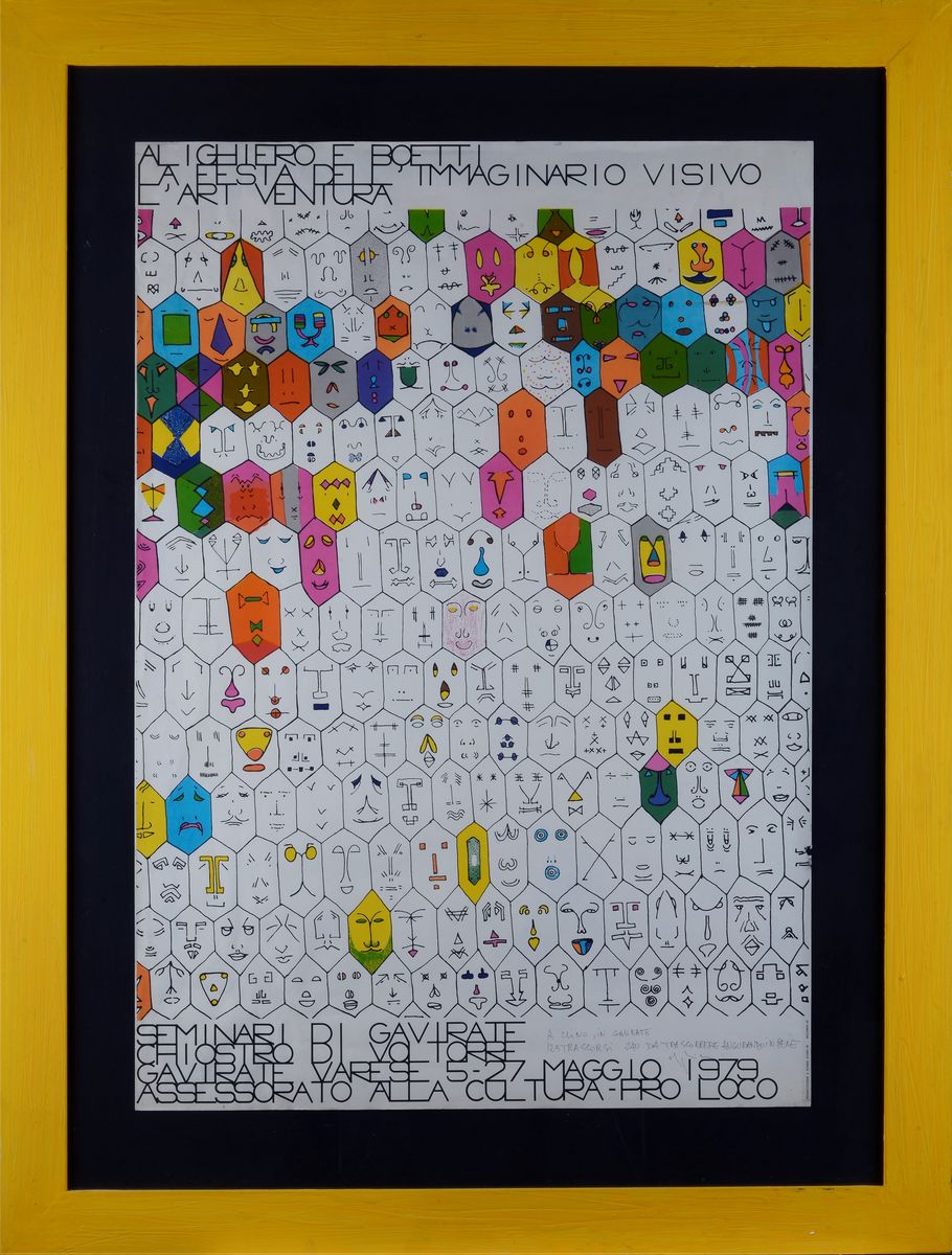 Alighiero Boetti - La Festa Dell'immaginario Visivo - L'art Ventura