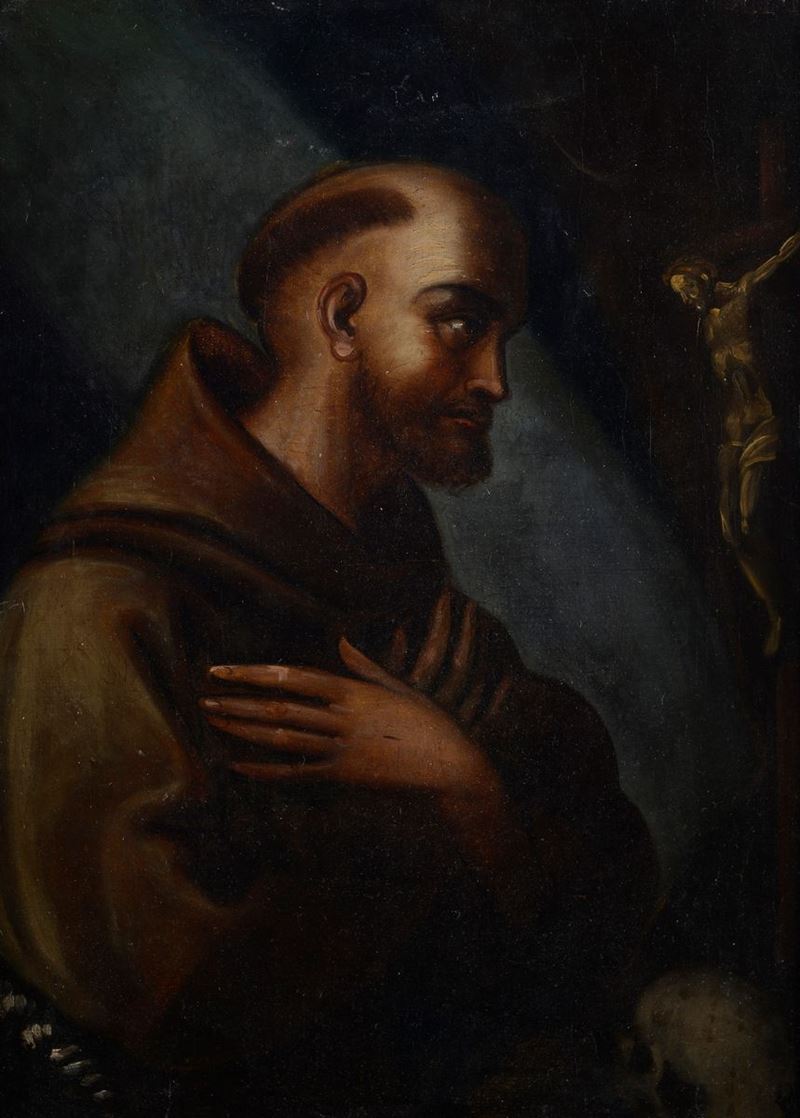 Anonimo, XVII Sec. - San Francesco in Preghiera