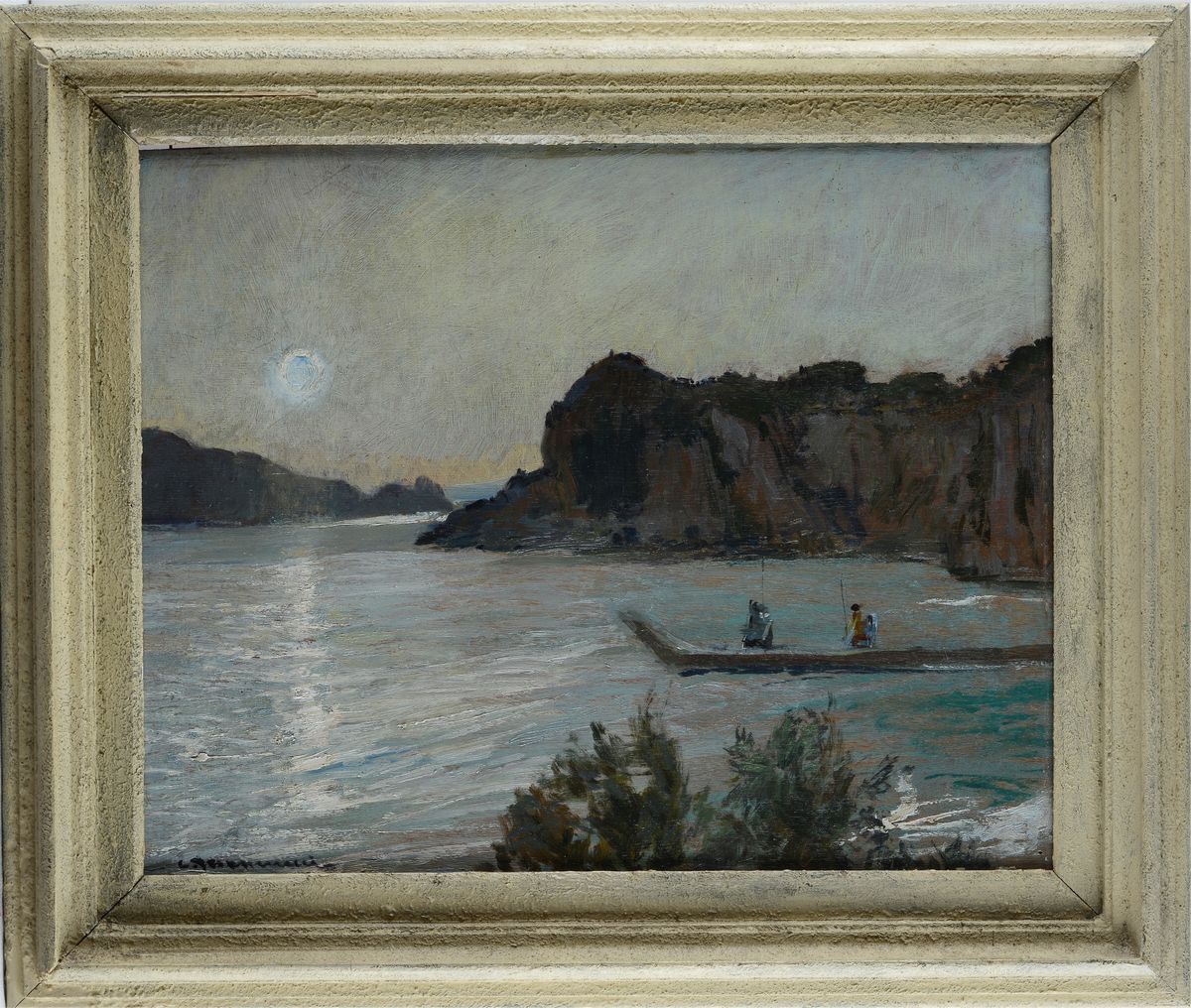 Cipriano Mannucci - Alba nel Golfo di Capri