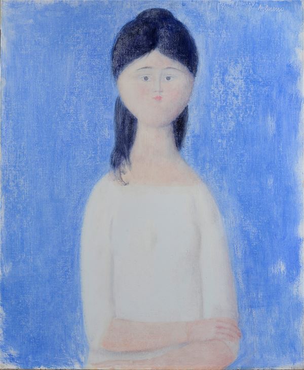 Antonio Bueno - Portrait of a young girl