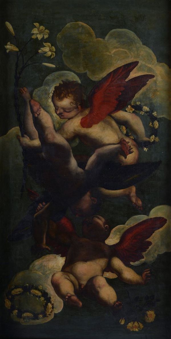 Scuola Veneta, XVII sec. - Angels