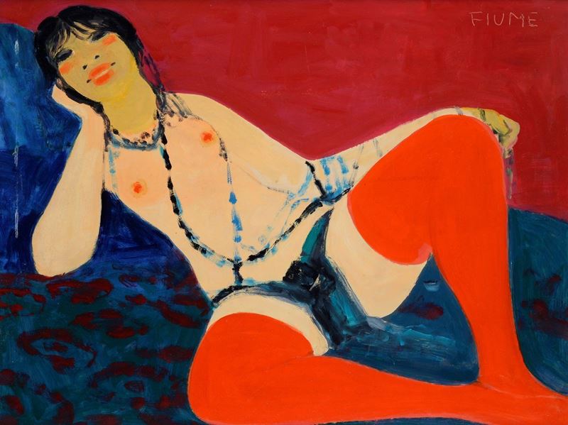 Salvatore Fiume - Donna Distesa