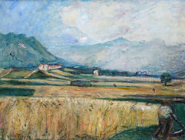 Arturo Tosi - The harvest