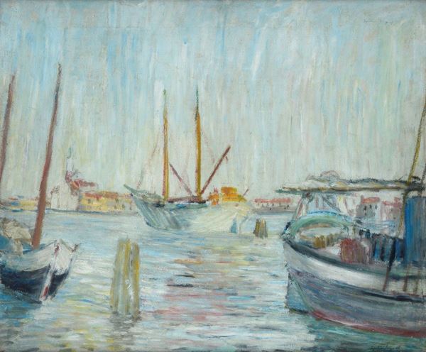 Adriano Spilimbergo - Boats