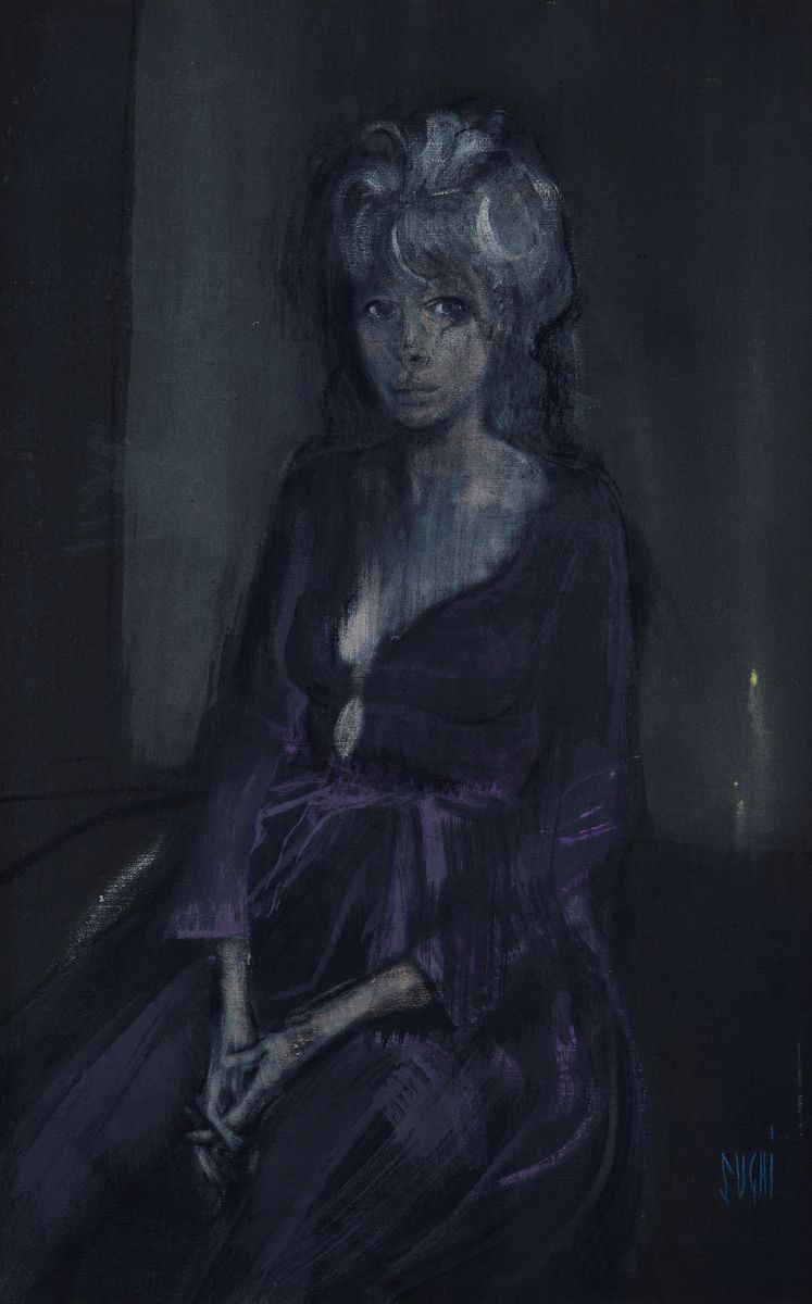 Alberto Sughi - Ritratto Femminile