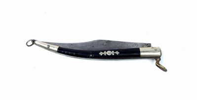 Antico Coltello a Serramanico Stile "navaja"