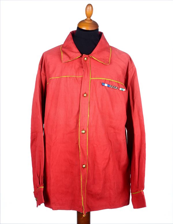 Camicia rossa di un Garibaldino delle Argonne