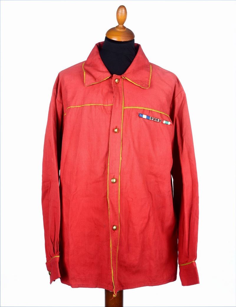 Camicia Rossa di un Garibaldino delle Argonne