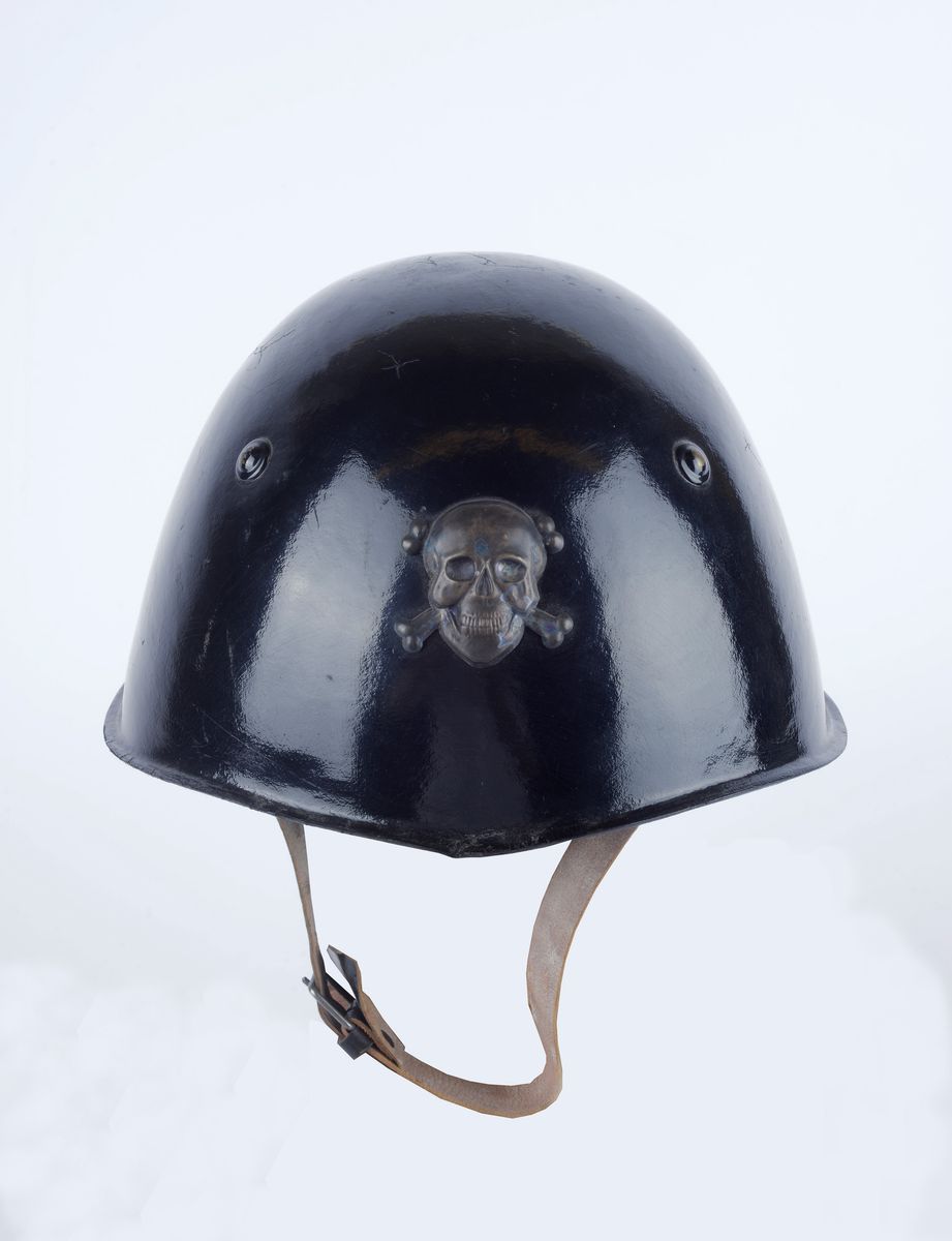 Raro Elmetto da Moschettiere del Duce e Medaglia Commemorativa