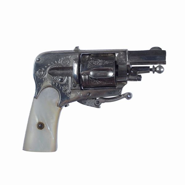 Breech-loading pocket revolver