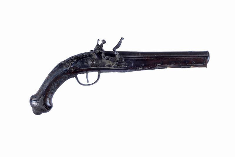 Particolare Pistola a Pietra Focaia per L'oriente
