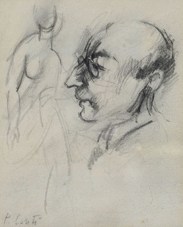 Primo Conti - Without title