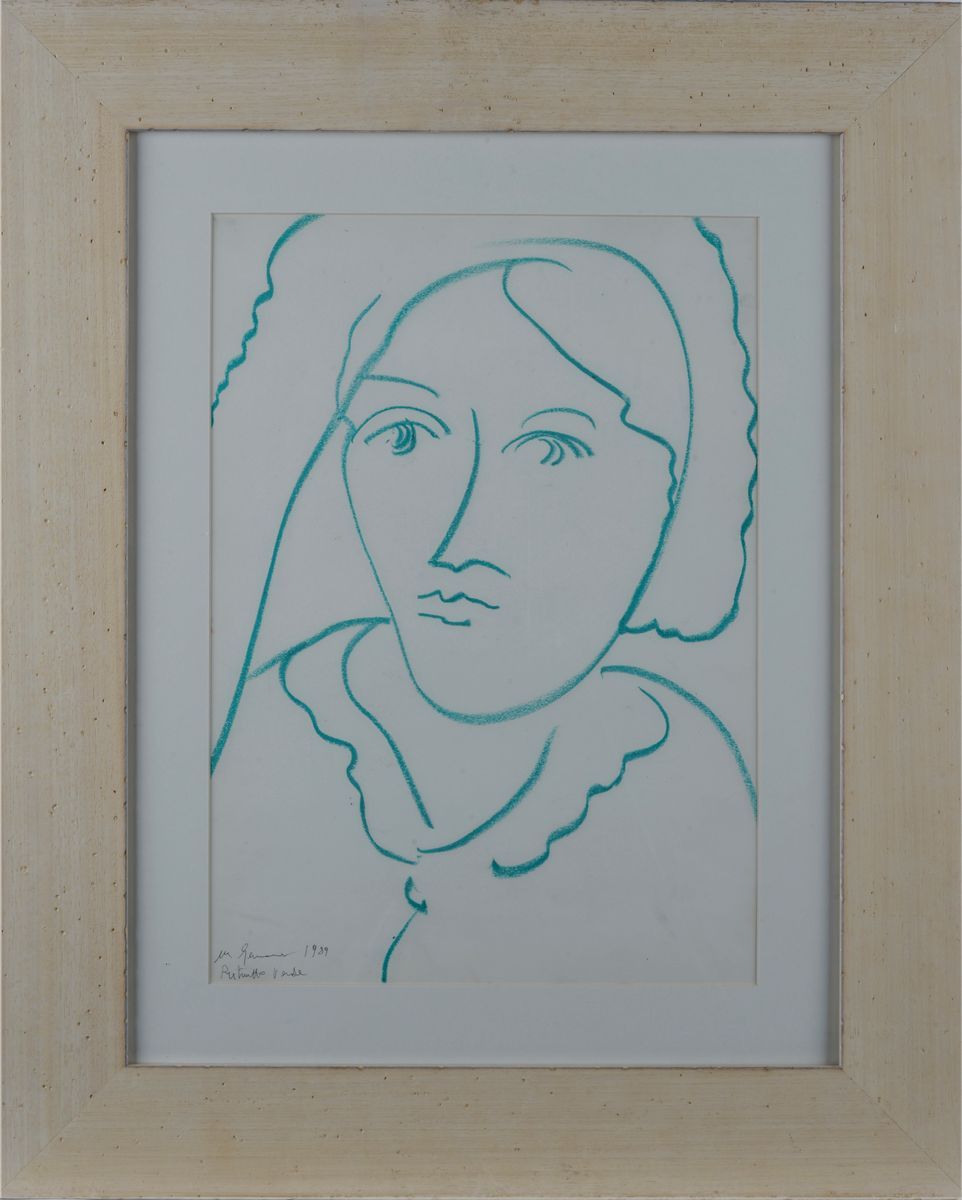 Mimmo Germanà - Ritratto Verde