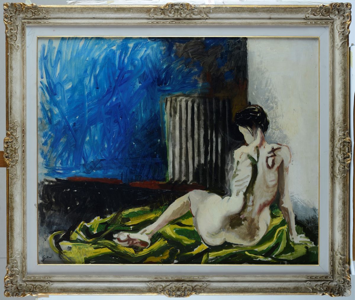 Renato Guttuso - Nudo di Schiena
