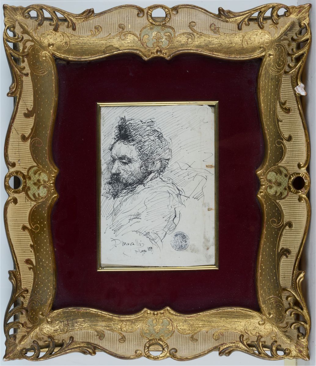 Domenico Morelli - Ritratto Maschile