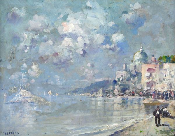 Nicolas De Corsi - View of Naples