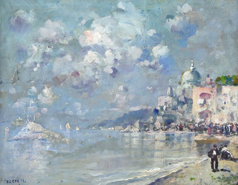 Nicolas De Corsi - Veduta di Napoli