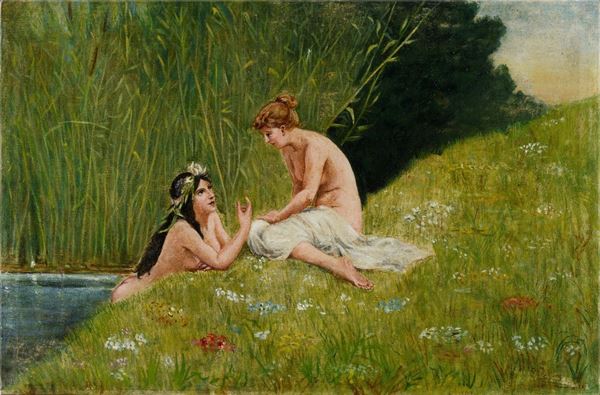 Anonimo, inizi XX sec. - Bathers