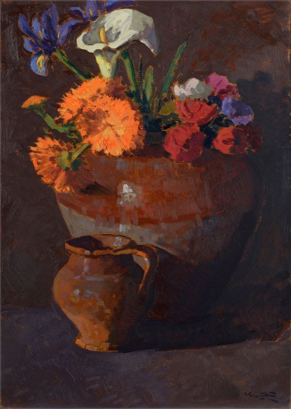Angiolo Volpe - Shards and flowers