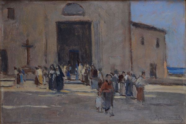 Ludovico Tommasi - Exit from the church