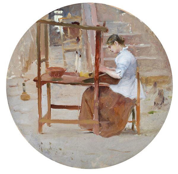 Ruggero Panerai - Woman at the loom