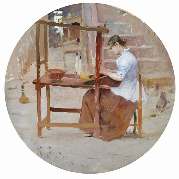 Ruggero Panerai - Woman at the loom