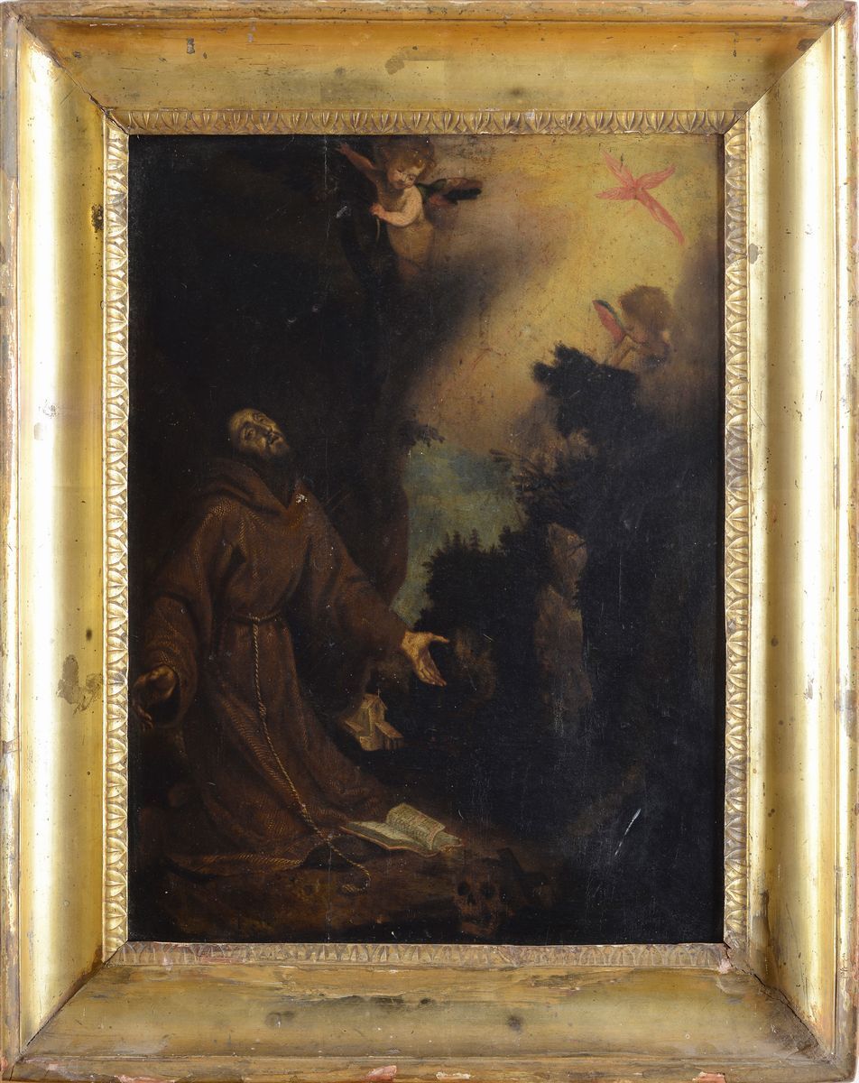 Attr. a Ludovico Cardi Detto il Cigoli - San Francesco Riceve le Stimmate