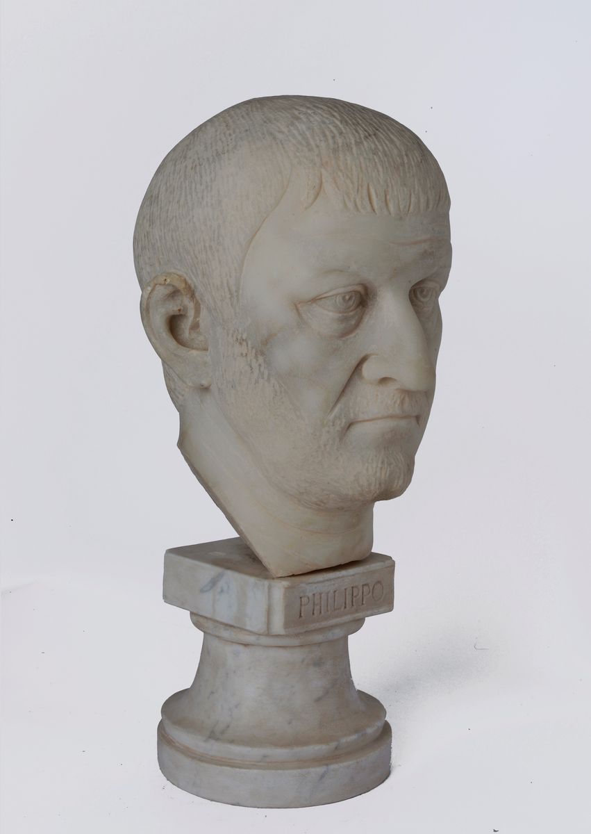 Anonimo, XX Sec. - Testa Dell'imperatore Filippo L'arabo