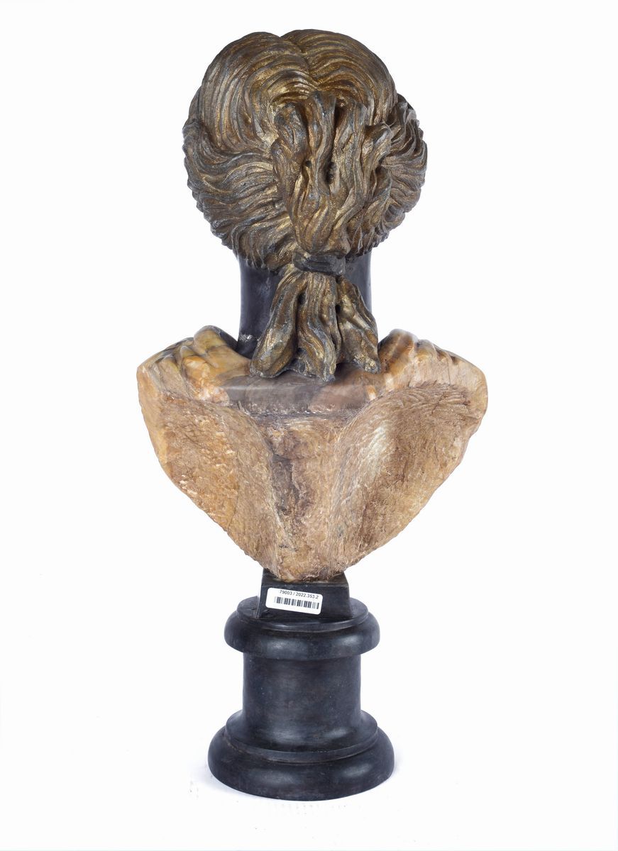 Anonimo, XIX Sec. - Busto Classico Muliebre