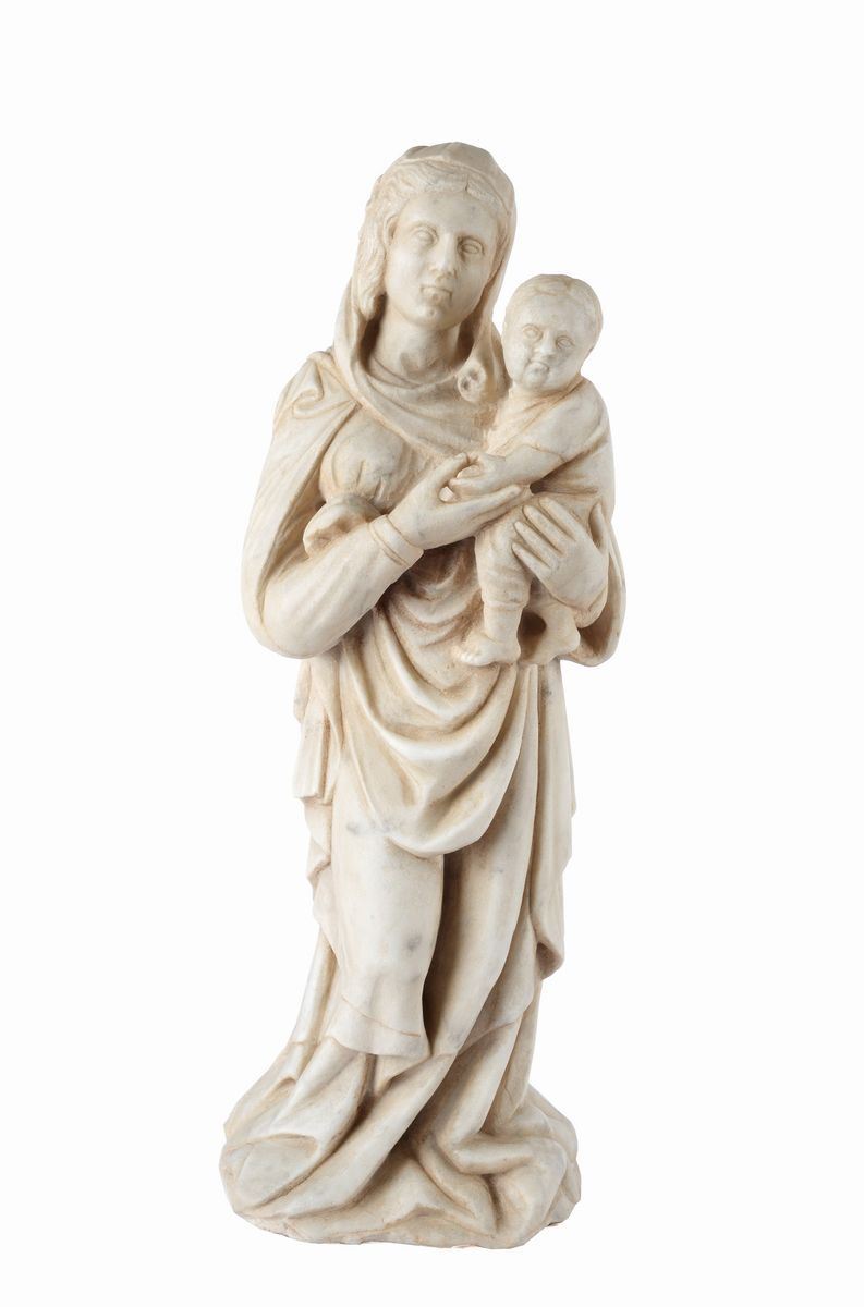 Attr. a Urbano da Cortona - Madonna Col Bambino