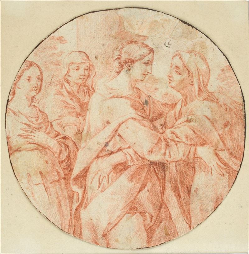Attr. a Sebastiano Conca - La Visitazione