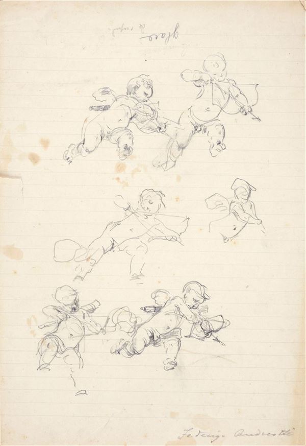 Federico Andreotti - Studies for Cupid
