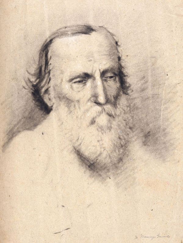 Vincenzo Gemito - Man with beard