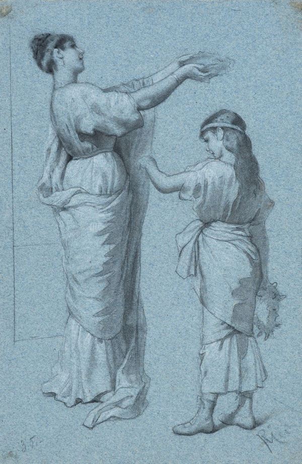Paolo Mei - Study for figures