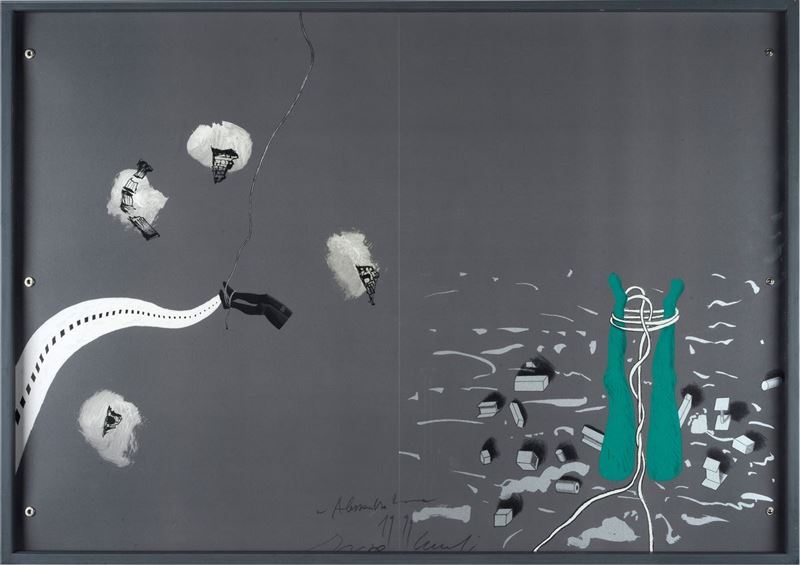 Enzo Cucchi e Ettore Sottsass - 2 X Una, una X 2