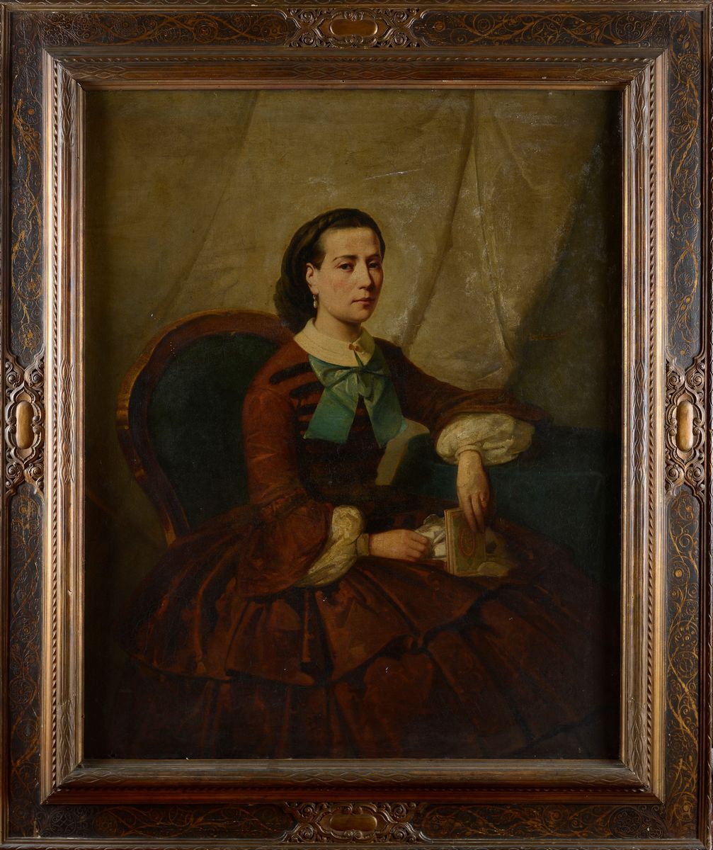 Domenico Induno - Ritratto di Signora